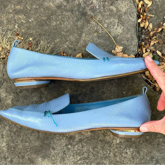 Nicholas Kirkwood Blue Beya Flat Loafer, size 38 - Picture 7 of 15